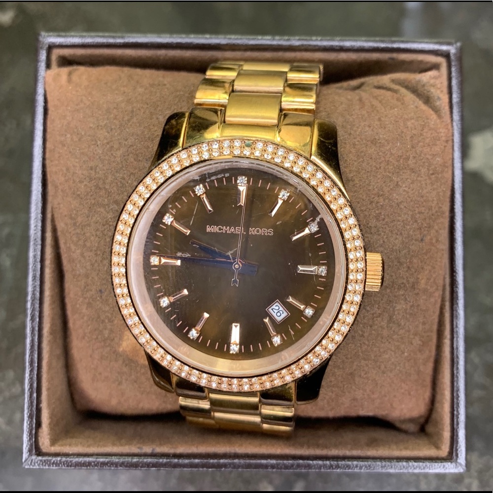Rose Gold Micheal Kors Watch